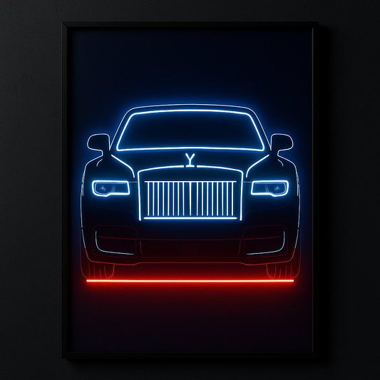 Street Machine – Neon Luxury Icon Wall Light